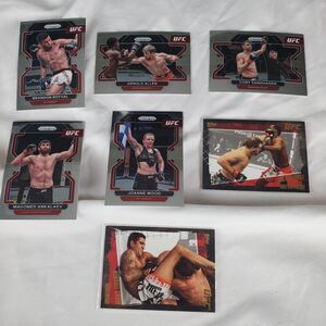 2010 Topps 2022 Panini Prizm UFC 7 Different Cards Hamill Grove Sandhagen Royyal